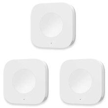 Sensor Trådlös - Nyckel Zigbee-Anslutning Fjärrkontroll en Knappkontroll Hemsäkerhet 3 St
