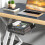 Storage Table Shelf Storage Box Pull Out Storage Box Hanging Under Desk Drawer Large Capacity Undertable Drawer Black 8