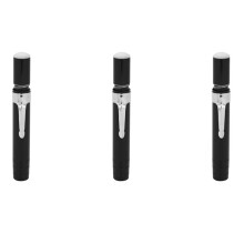 3 Pezzi Nero Titolare in Lega di Gesso in Lega di Alluminio (Nero)