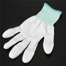 2 Par Esd Pc Computer Trabajando Antideslizante Antideslizante AntiestáTico Guantes Blancos Nuevo