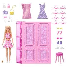 Barbie Fashion Zábavná Skříňka A Panenka