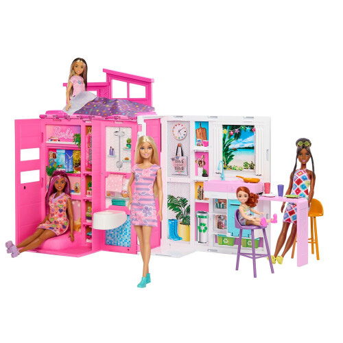 Barbie Domeček S Panenkou Eko