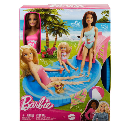 Barbie Pool Med Dukke Playset 2