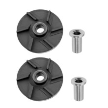 2er-Pack 3587 Standard-Magnetlaufrad & 3220 Lagerhülsen-Kombination für Crathco Getränkespender D15