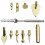Heat Insert Nut Iron Tip Set ,Pressure  Kit for TS100 Soldering Iron 3D Implanted Hot Melt Nut 1