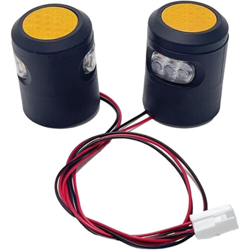 Bright LED Indicator Iight, Replacement Handlebar Lights, Night Reflectors, Reflective Strap Decoration, Night Reflectors 1
