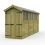 4 x 14 Apex Shed Tanalised (Double Door, With Windows) 2