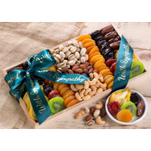 Wine Country Gift Baskets With Sympathy - Dried Fruit and Nut Collection