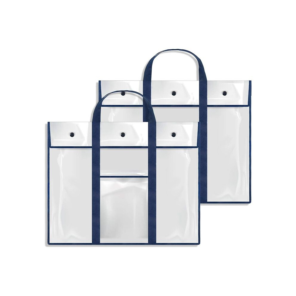 Photos - File Folder / Lever Arch File Zandona 2 Pack Large Poster Storage Bag 31.5 X 25.5inch Bulletin Board Holder Art Portfolio Container for Teachers Classroom 
