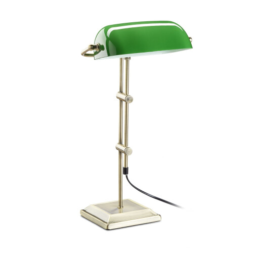 Groene bankierslamp