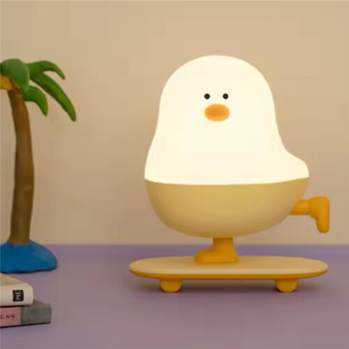 Eggshell Chicken Night Light LED Light Bedroom Children Touch Adjustable Light Rechargeable Warm Light Atmosphere Light 1