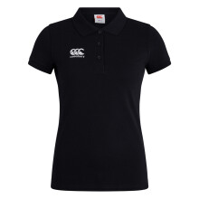 (14 UK, Black) Canterbury Womens/Ladies Waimak Polo Shirt