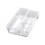 4-Pack Premium Acrylic Drawer Organizer Trays Crack-Resistant, Multi-Use Trays 1