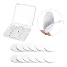 60Pcs NFC TagsNtag 215 NFC Sticker Chip Round NFC Tag Rewritable NFC Card Sticky Back NFC Enabled Cell Phone Device