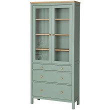 IKEA HEMNES Glass Door Cabinet 90x197cm
