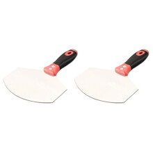Ferramenta Aço Inoxidável Massa Corrida Ferramenta para Pintura Pá Gesso Espátula para Preenchimento Raspador Tinta para Papel Parede Ferramentas