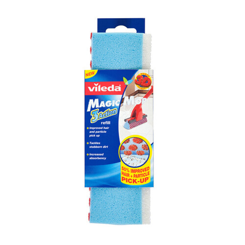 Vileda Vileda Magic Mop Refill Sponge Head for Floor Cleaning