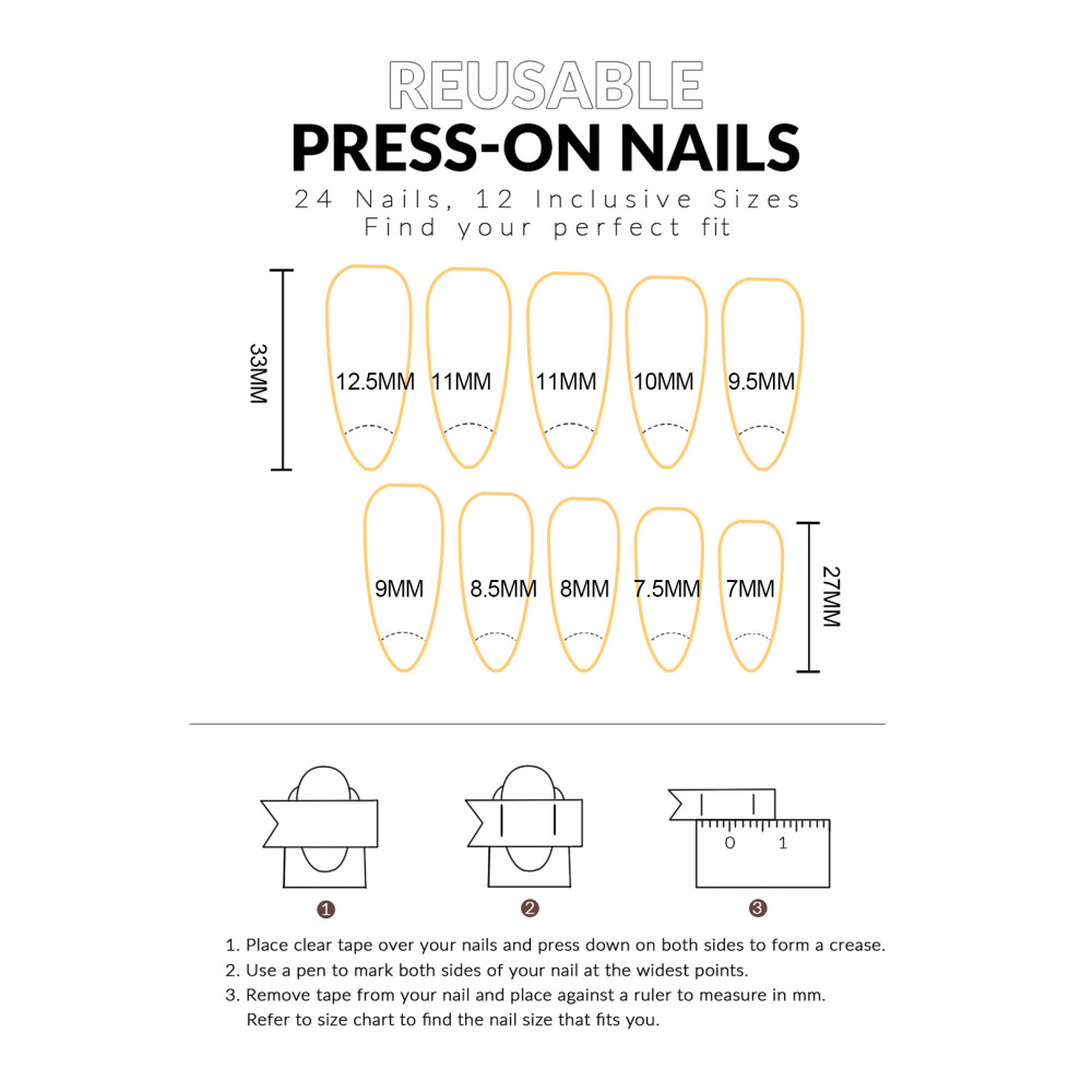 Zhouq-Outdoors Halloween Fake Nails For Women - Lightweight & Easy Stick