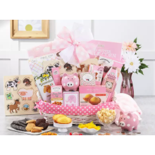 Wine Country Gift Baskets Welcome Baby Girl Basket