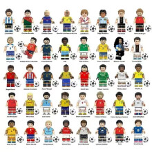 40PCS Soccer players Mini figure Building Blocks Kids Toys