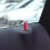 4Pcs Red Aluminum Bolt- Replace Door Lock Knobs with Bumper Lip Spoiler Sticker Wheel Eyebrow  Canard Splitter 6