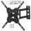 Wall Bracket Mount 26-55 Inch Screens Tilts Swivels Extends Retracts - Black 1