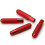 4Pcs Red Aluminum Bolt- Replace Door Lock Knobs with Bumper Lip Spoiler Sticker Wheel Eyebrow  Canard Splitter 3