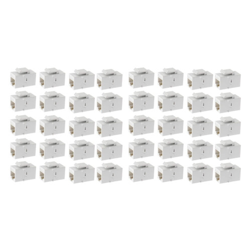 Ethernet  Coupler, 40Pack Cat6 RJ45  Jack Inline Female Connectors