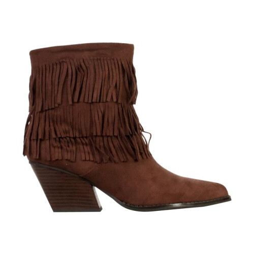 Bottines à Zip Super Mode - Marron 1