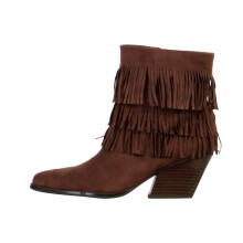 Bottines à Zip Super Mode - Marron