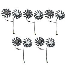 5 Pair Card Fan 85mm Ha9010H12F-Z 4Pin Cooler Fan Replacement for Msi Gtx 1060 Oc 6G Gtx 960 P106-100 P106