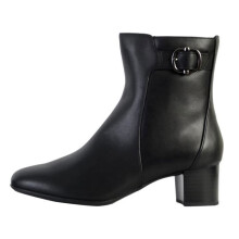 Bottine à Talons Cuir Clarks Linnae Up - Noir