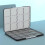 For 3DS Game Card Cartridge Storage Solution Shockproof for Shell Silicone Magnet 5
