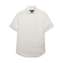 Chemise à Manches Courtes Superdry Riviera - Blanc Optic