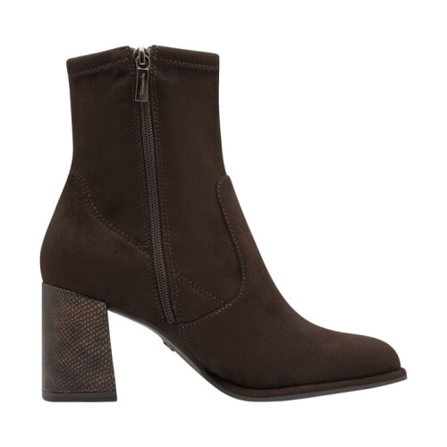 Bottines à Talon Tamaris - Mocca Comb 1