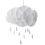 Beliani Pendant Lamp AILENNE White 1