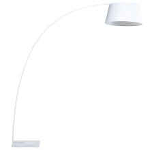 Floor Lamp BENUE Metal White