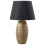 Beliani Table Lamp EBRO Porcelain Gold 1