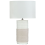 Beliani Table Lamp NAVIA Porcelain Light Beige 1