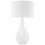 Beliani Table Lamp SANTEE Porcelain Off-White 1