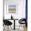 Beliani Set of 2 Dining Chairs ROSLYN Fabric Black 2