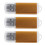 3X USB Memory Stick Flash Pen Drive U Disk for PS3 PS4 PC TV Color:Golden Capacity:64MB 1