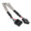 2X MainBoard 4 Port USB 2.0 to 9 Pin Header Bracket Extension Cable 5