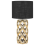 Beliani Table Lamp SELJA Ceramic Gold 1