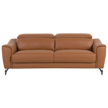 Sofa 3 Seater NARWIK Leather Golden Brown