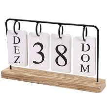 Calendar DIY Desktop Calendar, Office Desktop Decoration, Holiday Decoration Calendar A