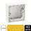 Veria Control T45 ELKO Plus 40mm Sharp Corners Wall Box for Wall Mounting 2