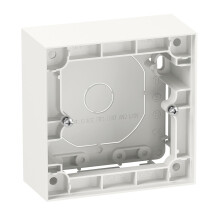 Veria Control T45 ELKO Plus 40mm Sharp Corners Wall Box for Wall Mounting