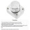 3Mode USB/2.4G/ Wireless Single Knob Volume Controller  Keyboard Wired 2.4g  Short-Cut Silver 2