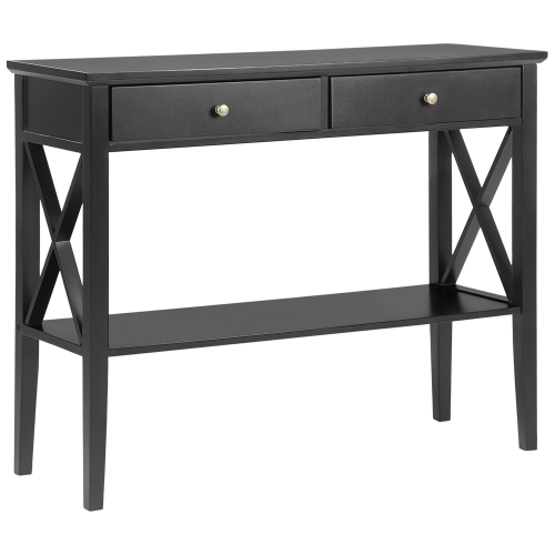 Beliani Console Table AVENUE Black